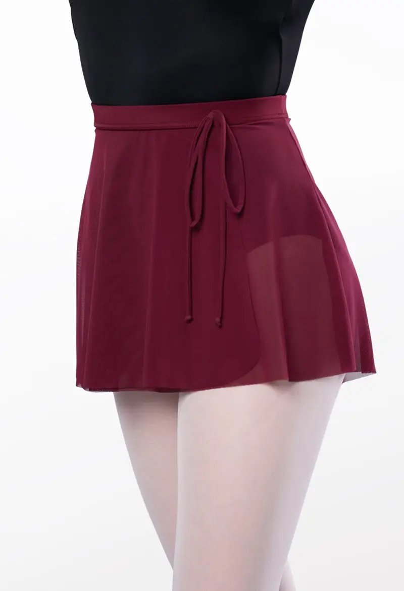 Burgundy Skirt